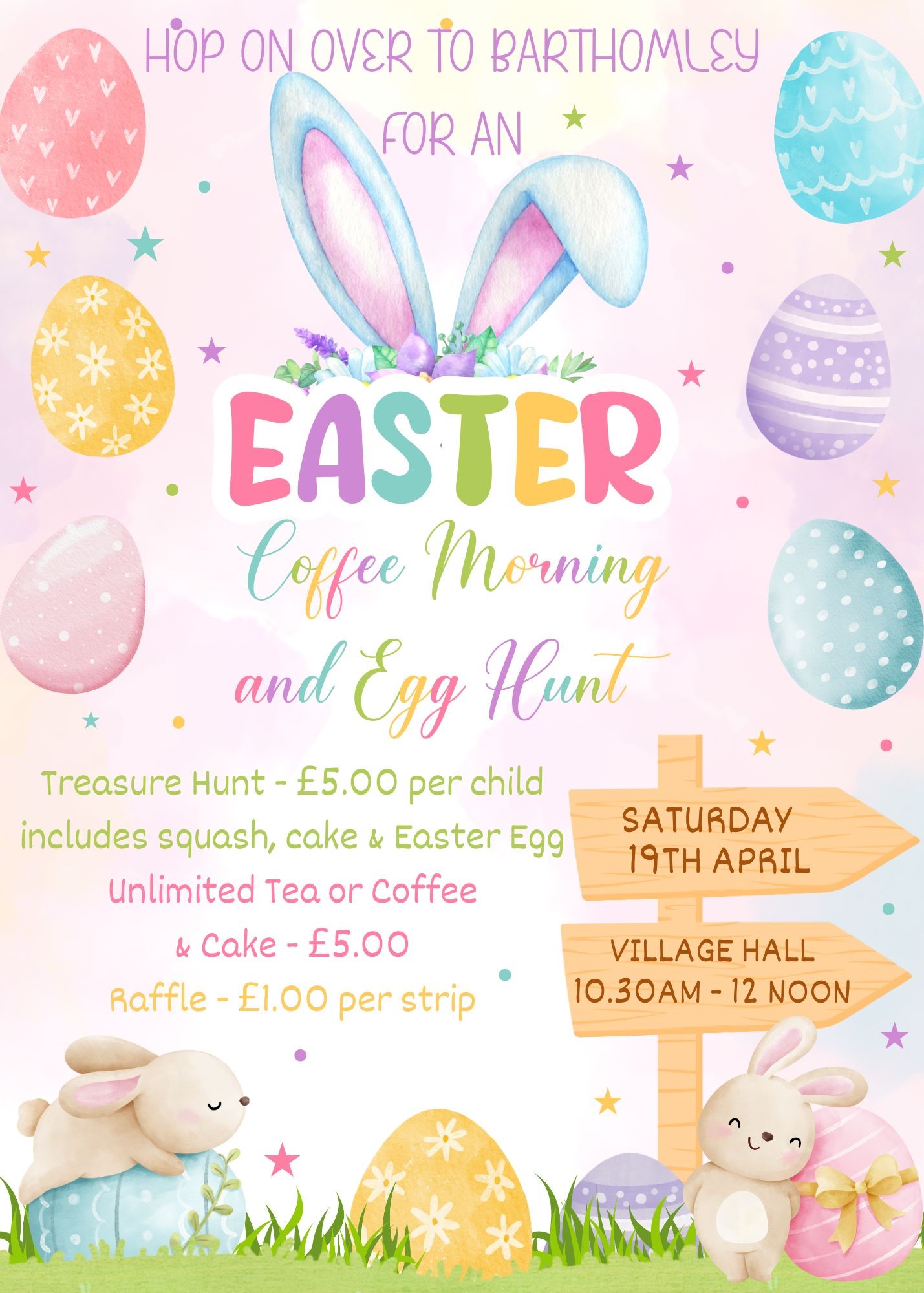 Coffee Morning and Egg Hunt